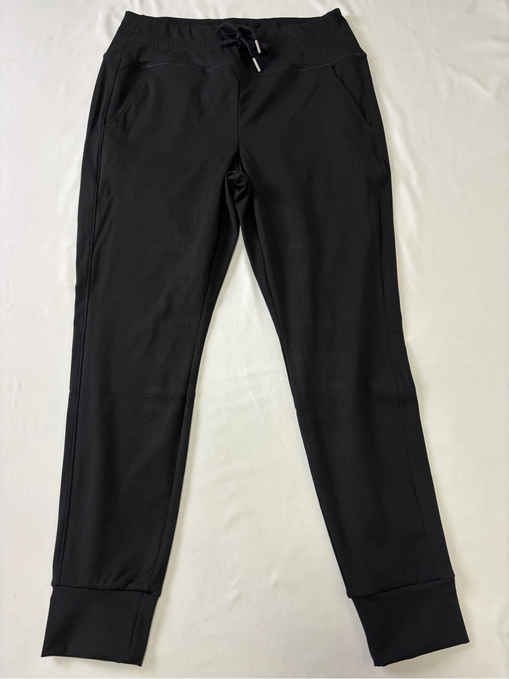 HALARA Black Women's Jogger Track Pants with Drawstring Waist